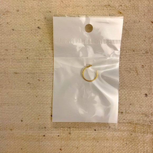 Imitation 14K Gold Fake Nose Ring - Picture 5 of 5